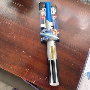 Star Wars Bladebuilders Anakin Skywalker Blue and Silver Lightsaber